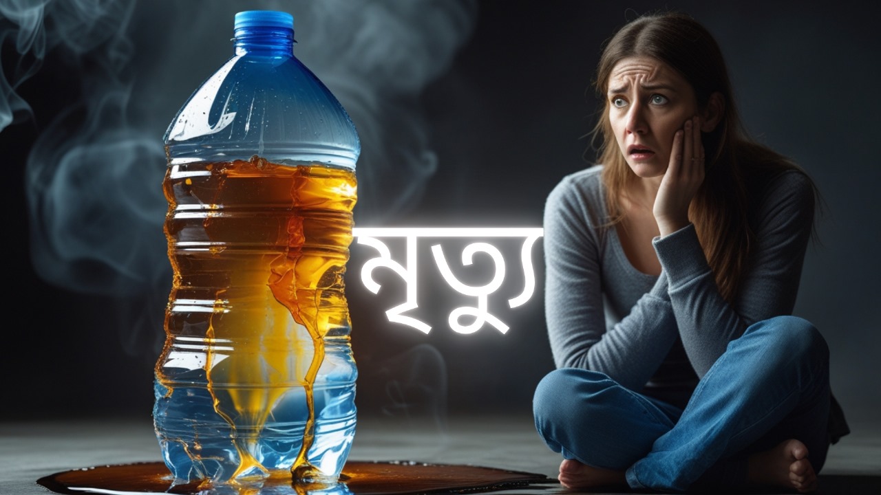 Putting hot water in a plastic bottle can cause serious harm.